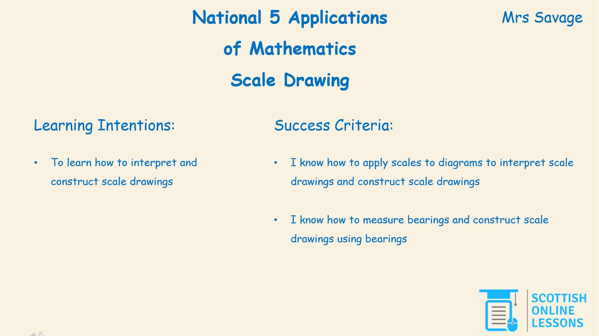 Scale Drawing