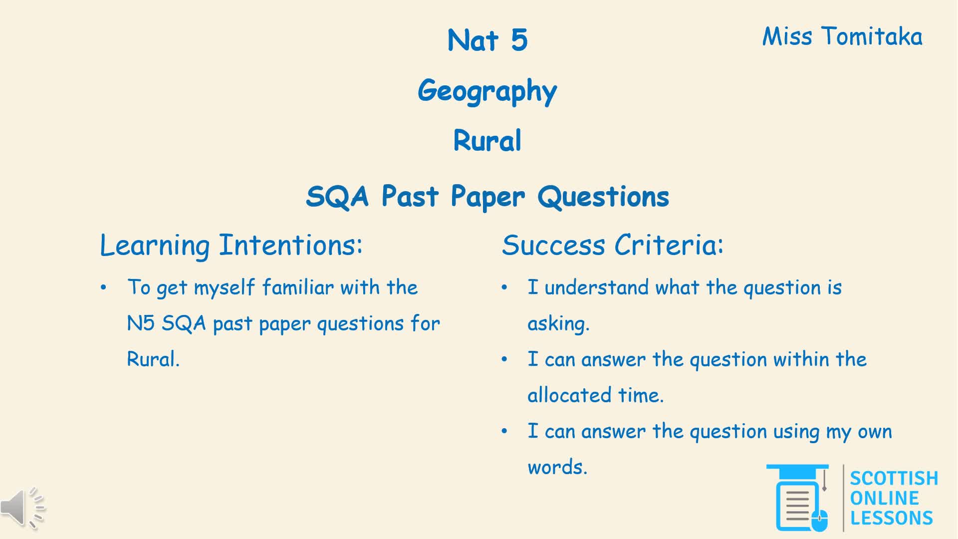 SQA Questions 