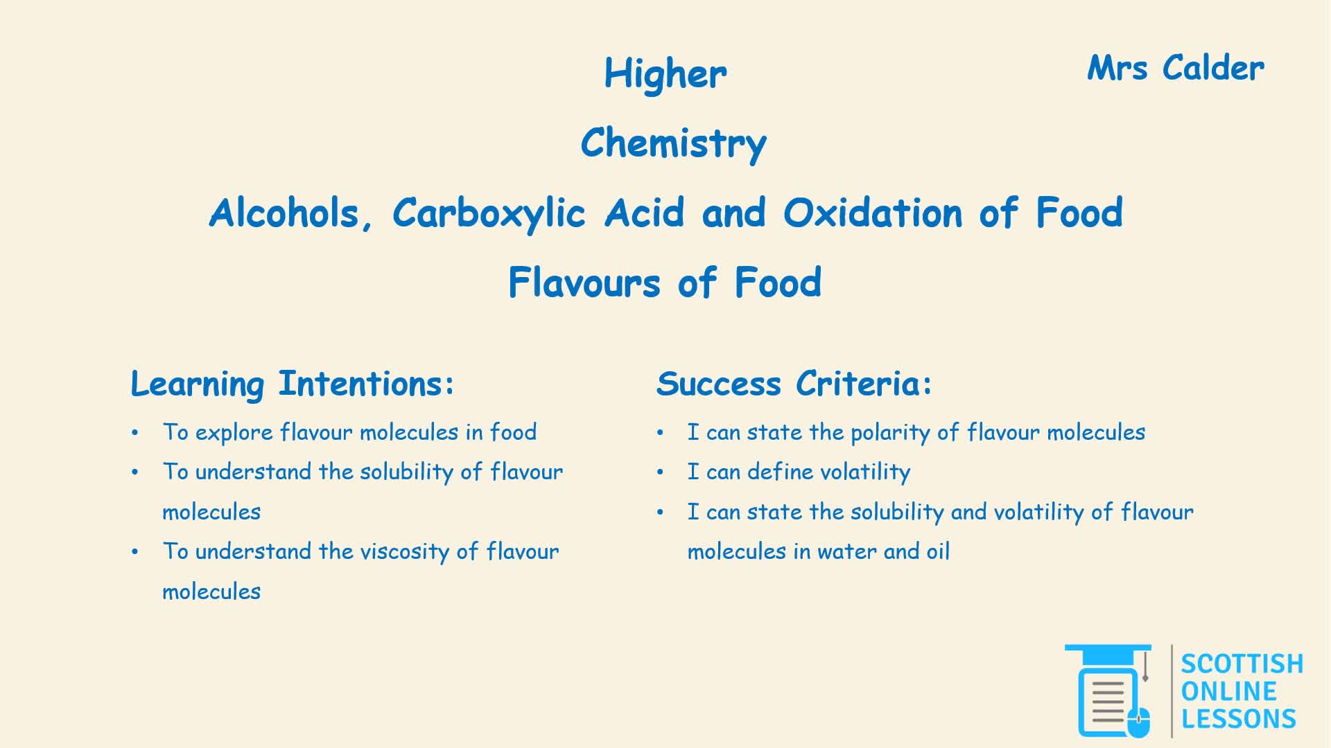 Flavours of Food