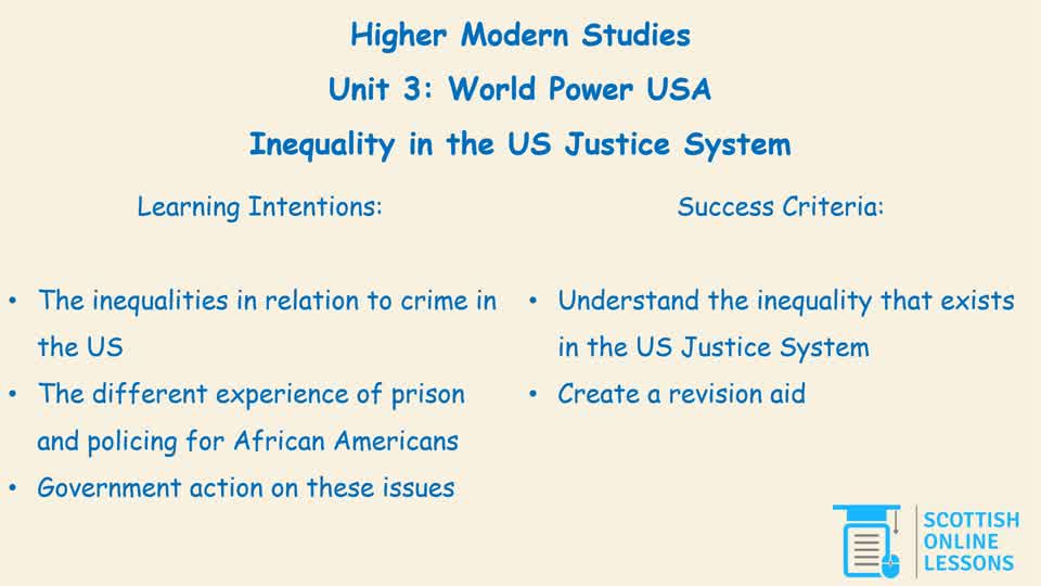 Inequality in the US Justice System