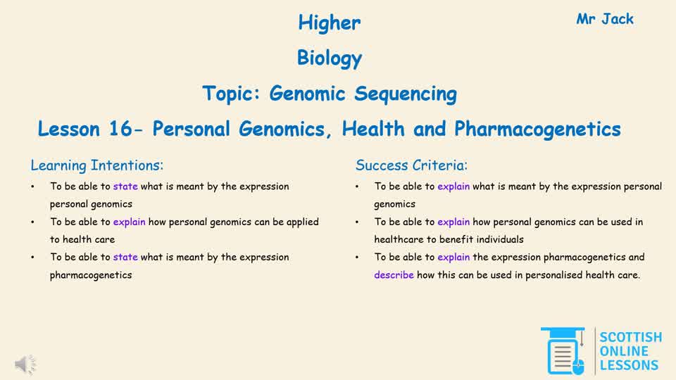 Personal Genomics, Health and Pharmacogenetics