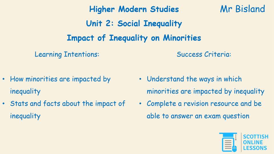 Impact of Inequality on Ethnic Minority Groups