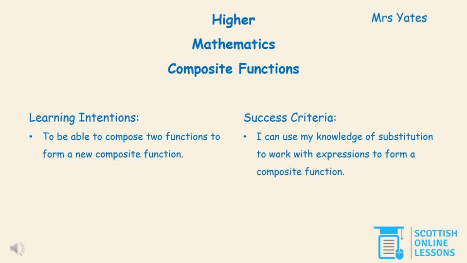 Composite Functions 