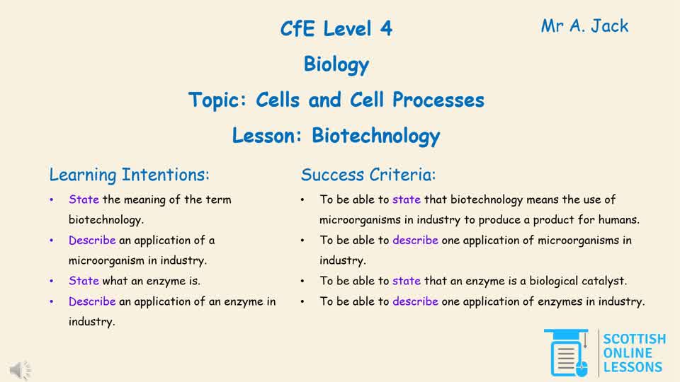LvL 4 - Biotechnology