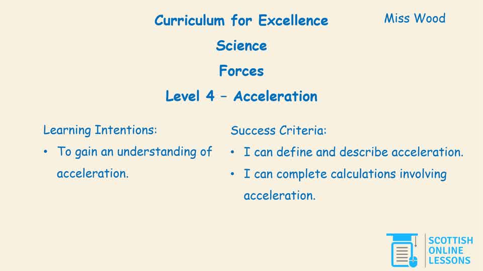 Level 4 - Acceleration