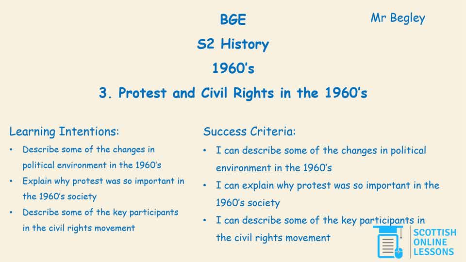 3. Protest and Civil Rights