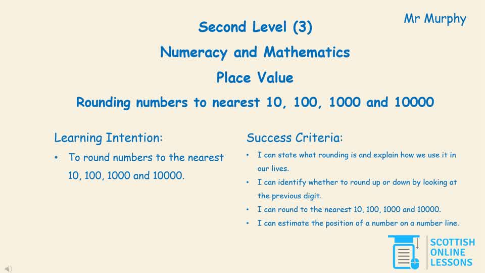 Rounding Numbers to Nearest 10,100, 1000 and 10000