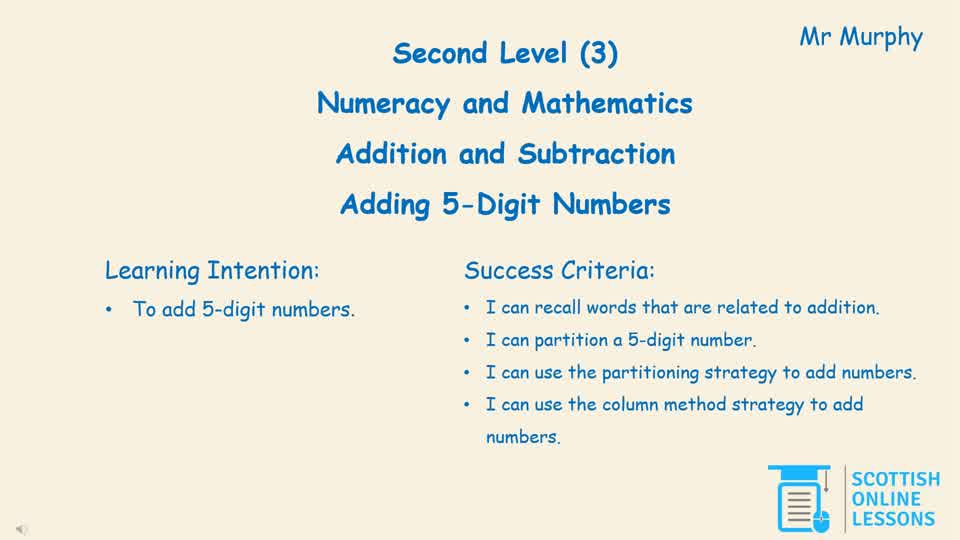 Adding 5-Digit Numbers 