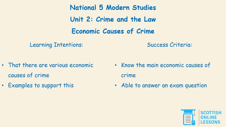 016 Economic Causes of Crime