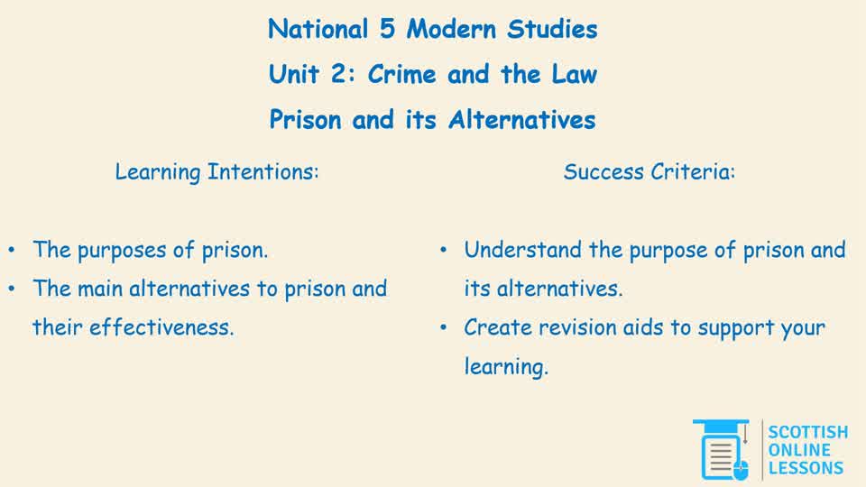 023 Prison and its Alternatives