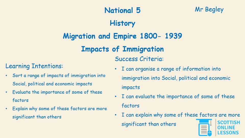 6. Impacts of Immigration