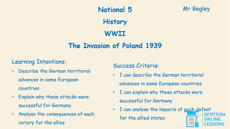 2. German Invasions in Mainland Europe