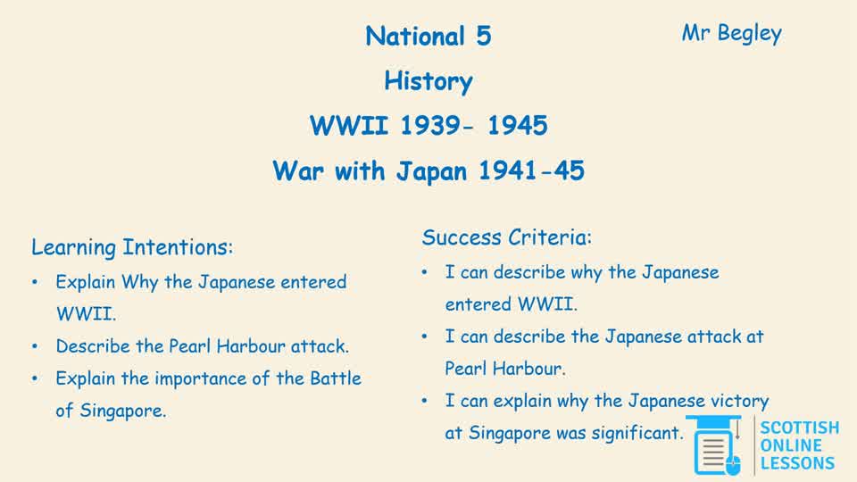 5. War with japan 1941-1945