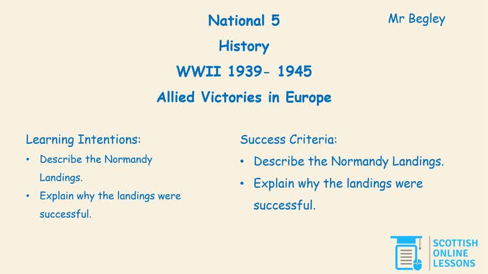 10. Allied Victories in Europe