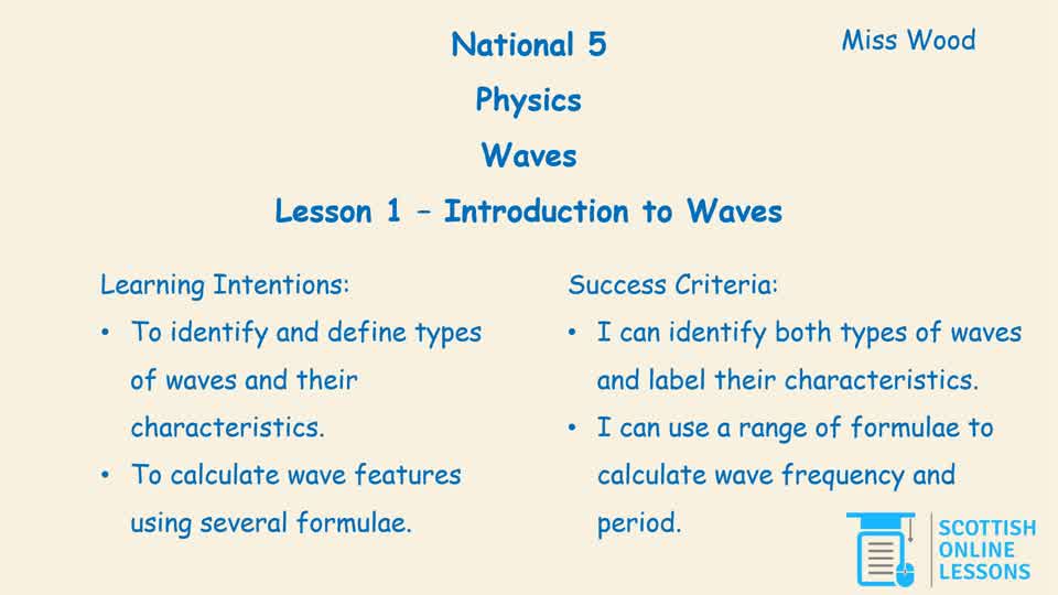 Introduction to Waves