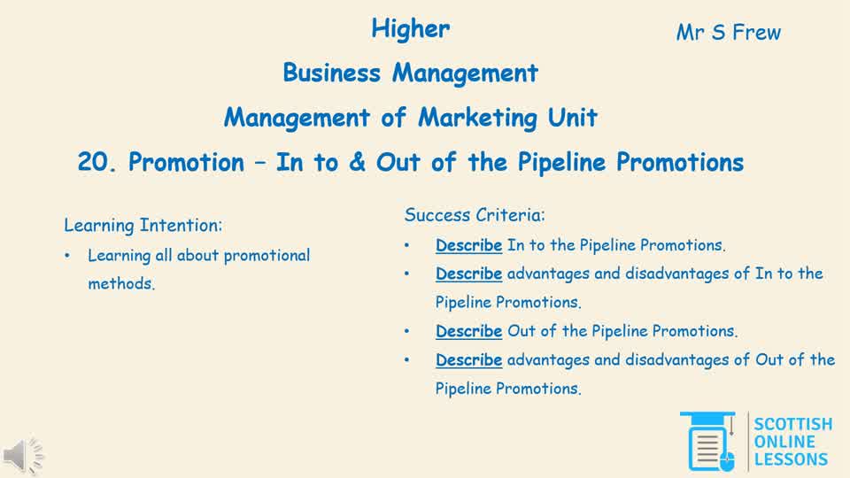 In to & Out of the Pipeline